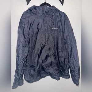 Columbia Black Windbreaker Jacket